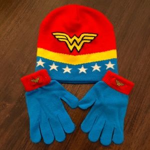Kids Hat and Gloves Set